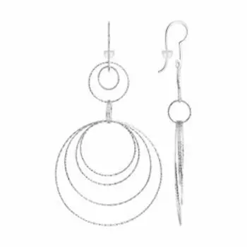 Серьги из серебра