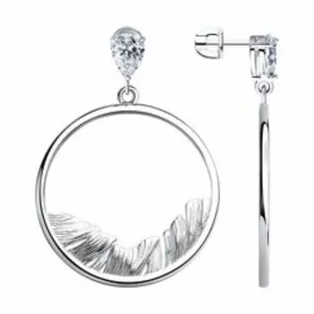 Серебряные серьги