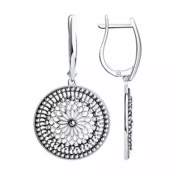 Серебряные серьги