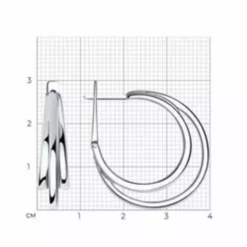 Серебряные серьги