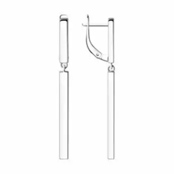 Серьги из серебра