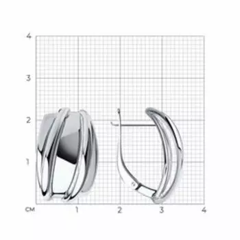 Серебряные серьги