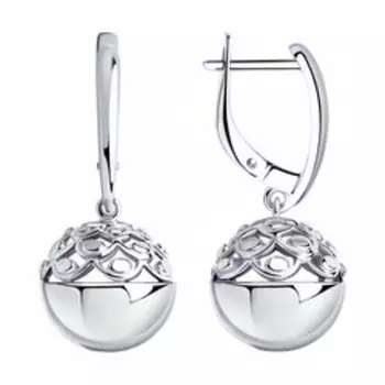 Серебряные серьги