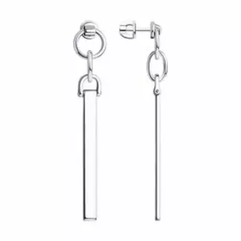 Серебряные серьги