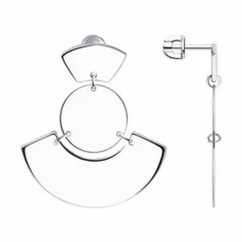 Серьги из серебра