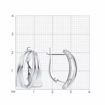 Серебряные серьги