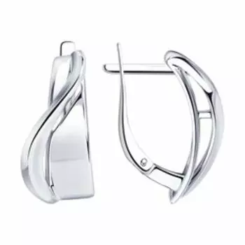 Серебряные серьги