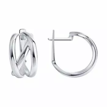 Серебряные серьги