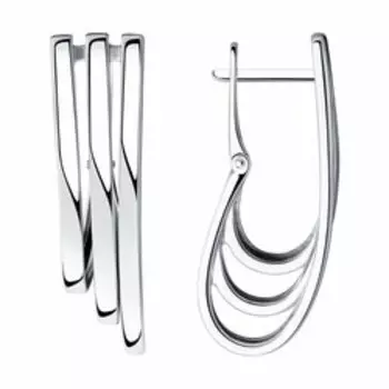 Серьги из серебра