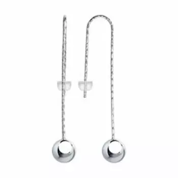 Серебряные серьги