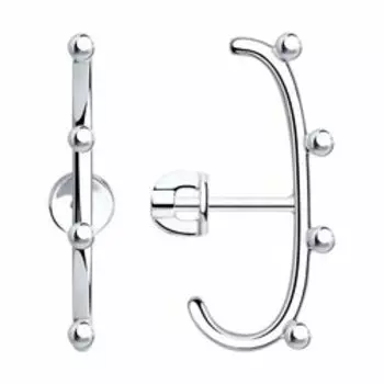 Серебряные серьги