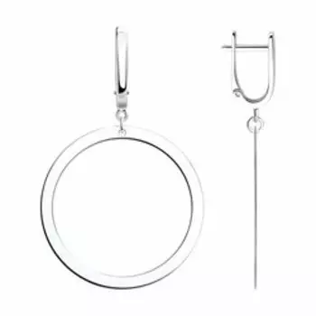 Серебряные серьги