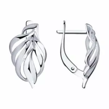 Серебряные серьги