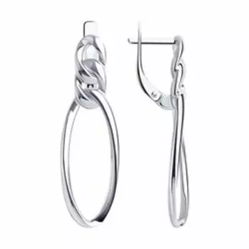 Серьги из серебра