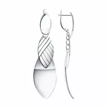 Серебряные серьги