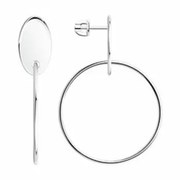 Серебряные серьги