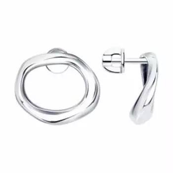 Серебряные серьги