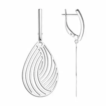 Серебряные серьги