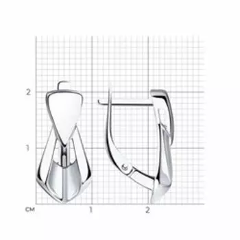 Серебряные серьги