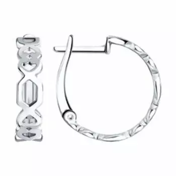 Серебряные серьги