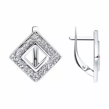 Серебряные серьги