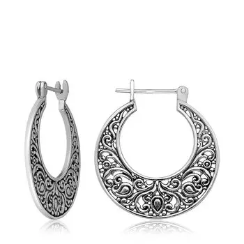 Серебряные серьги