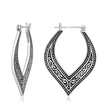 Серебряные серьги