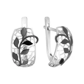 Серебряные серьги