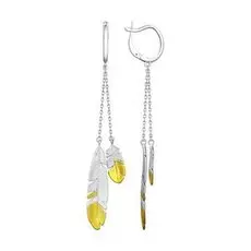 Серебряные серьги