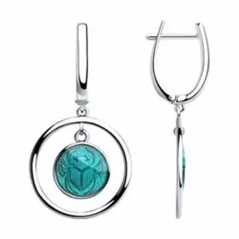 Серебряные серьги