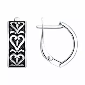 Серебряные серьги