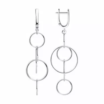 Серебряные серьги 925 пробы