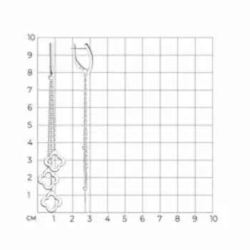 Серебряные серьги