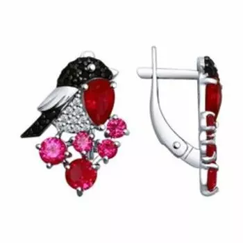 Серебряные серьги 925 пробы