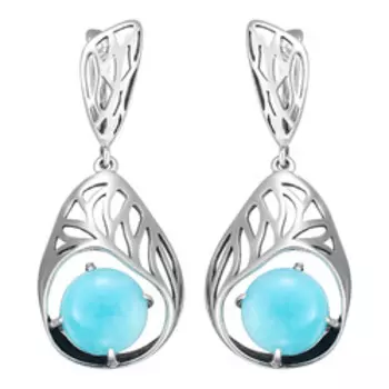 Серебряные серьги 925 пробы