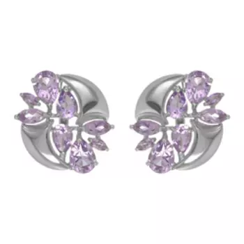 Серебряные серьги 925 пробы