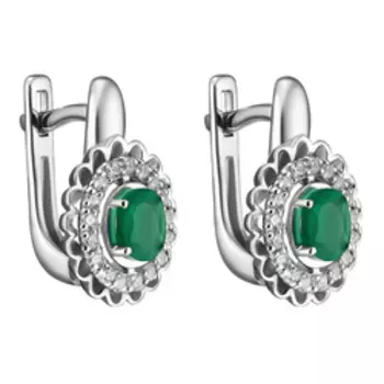 Серебряные серьги 925 пробы