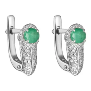 Серебряные серьги 925 пробы