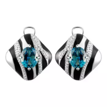 Серебряные серьги 925 пробы