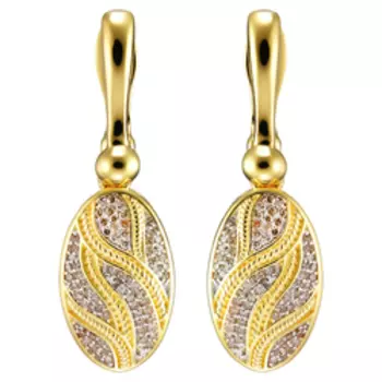 Серебряные серьги 925 пробы