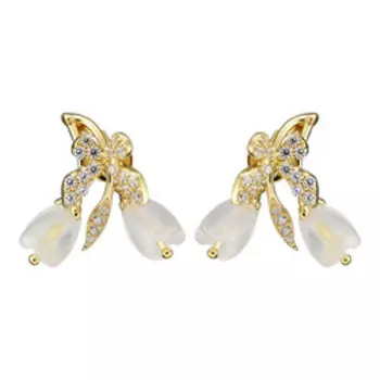 Серебряные серьги 925 пробы