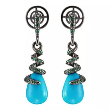 Серебряные серьги 925 пробы