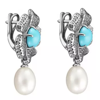 Серебряные серьги 925 пробы