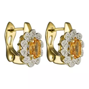 Серебряные серьги 925 пробы