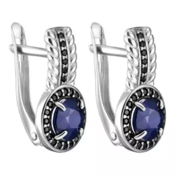 Серебряные серьги 925 пробы