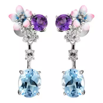 Серебряные серьги 925 пробы