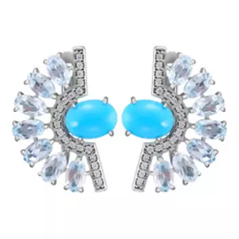 Серебряные серьги 925 пробы