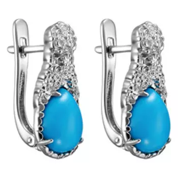 Серебряные серьги 925 пробы