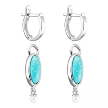 Серебряные серьги 925 пробы