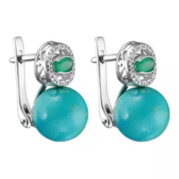 Серебряные серьги 925 пробы